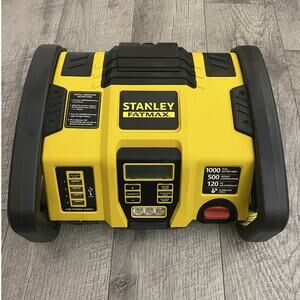 Stanley Fatmax 1000A Jump Starter 120 PSI Air Compressor 4 USB Ports